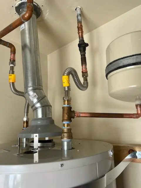 Water heater installation and plumbing repair in Moselem